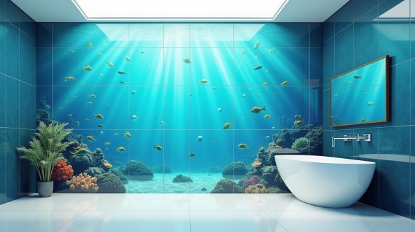 Panneaux muraux pour salle de bain : esthétique et robustesse