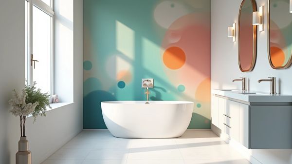 Panneaux muraux pour salle de bain : esthétique et robustesse